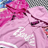 Barbie crop hoodie - Y2k station