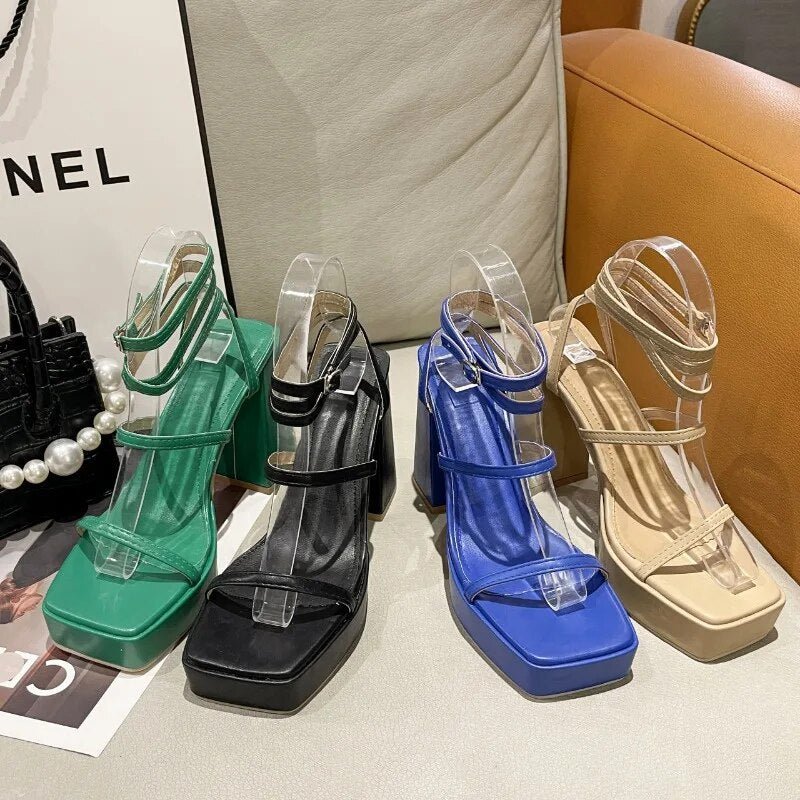 90s mule heels - Y2k station