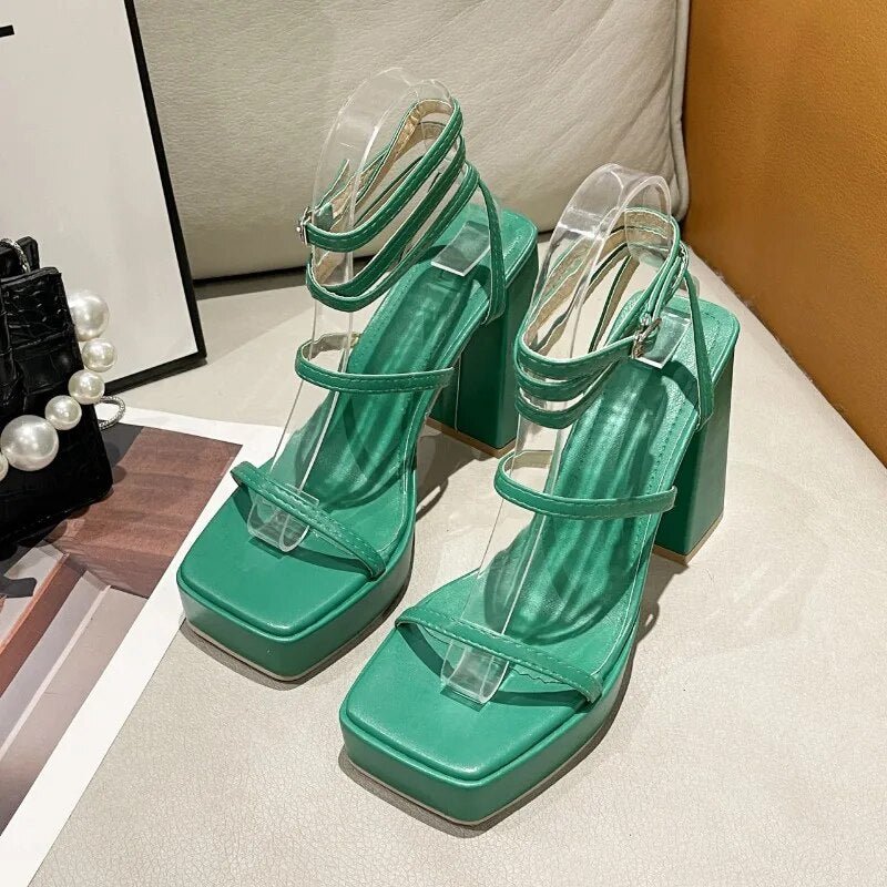 90s mule heels - Y2k station