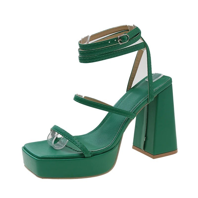 90s mule heels - Y2k station