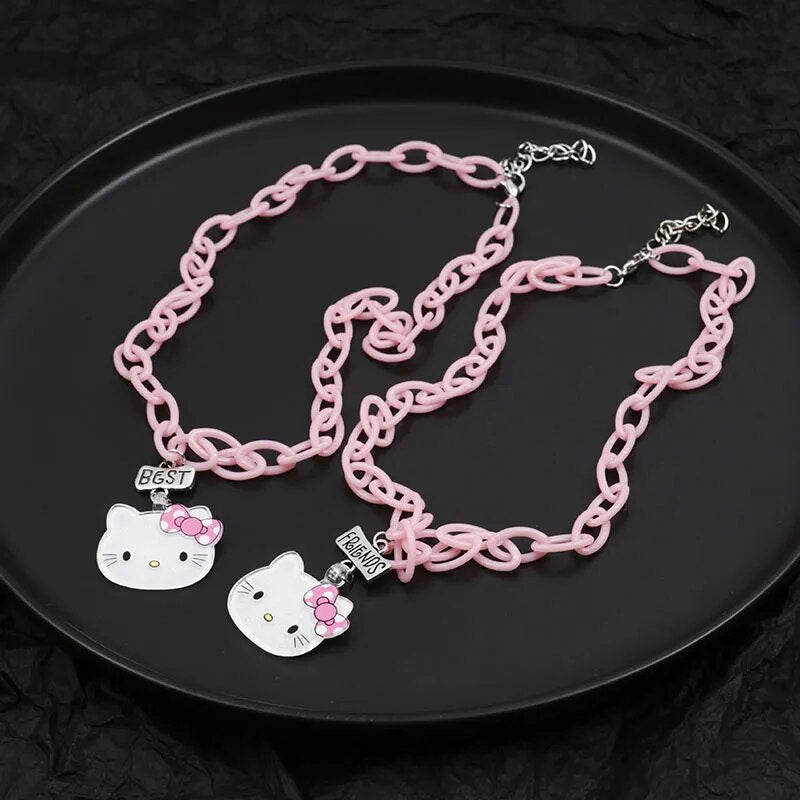 Hello kitty necklace aesthetic-Y2k station