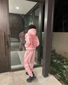 Pink y2k hoodie-Y2k station