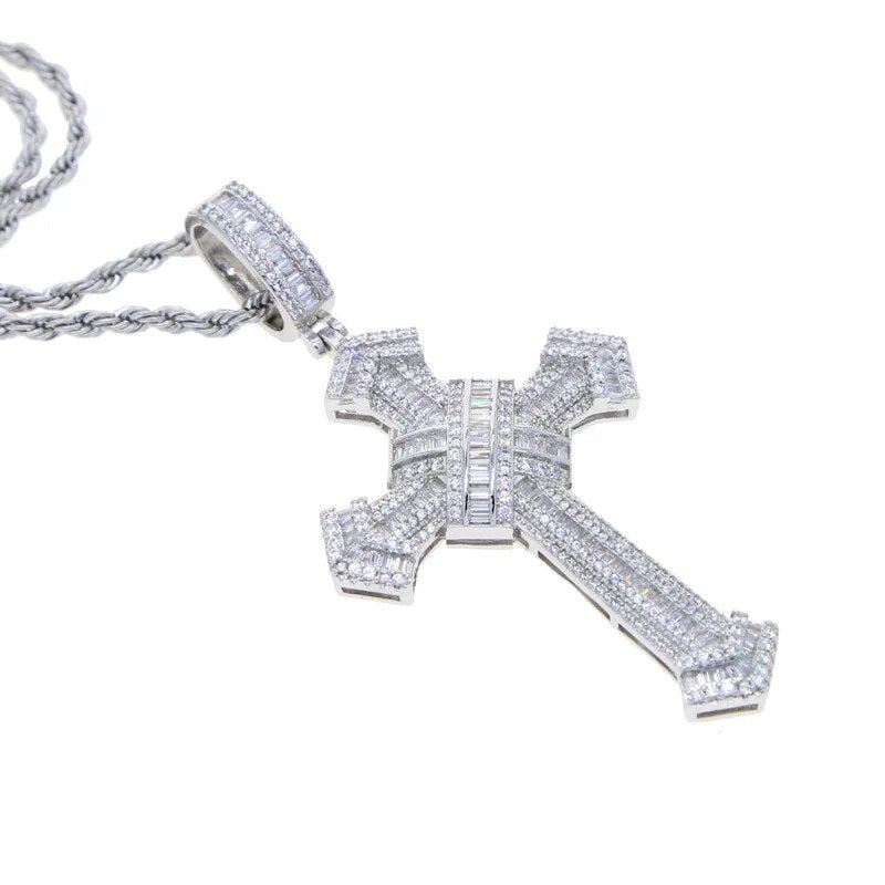 Big cross necklace Y2K - Y2k station