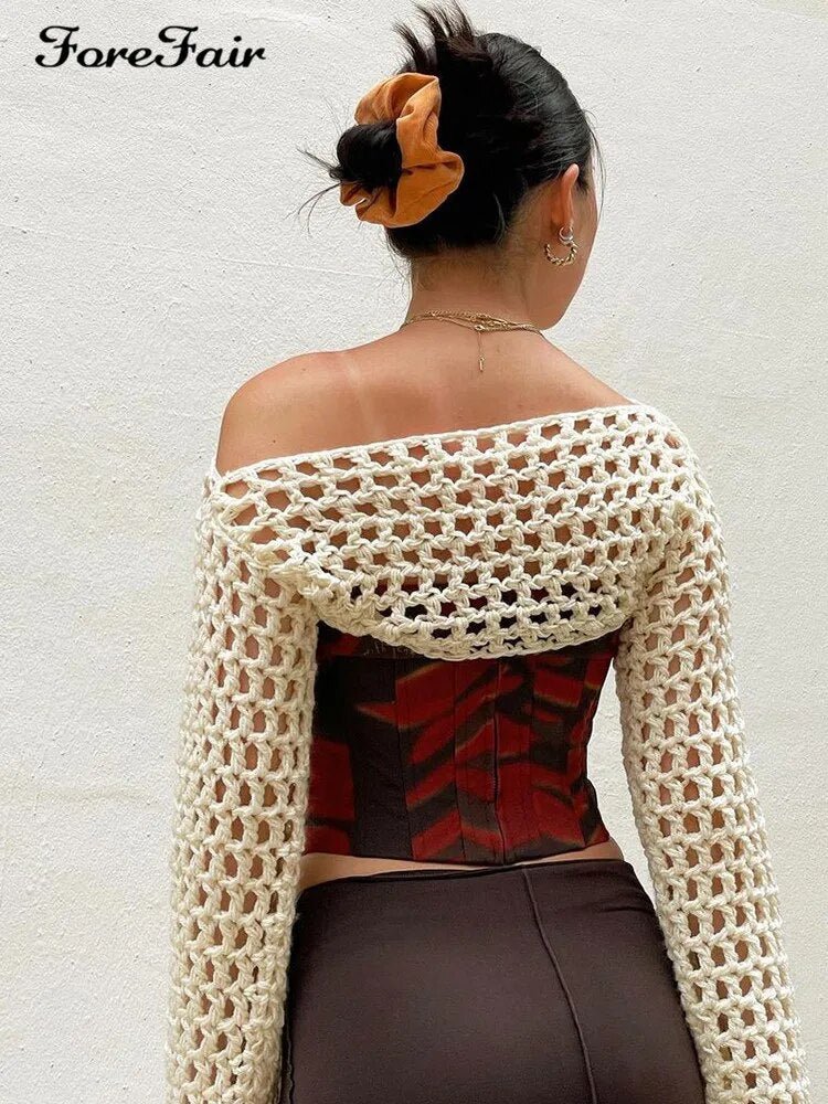 Black goth crop top - Y2k station