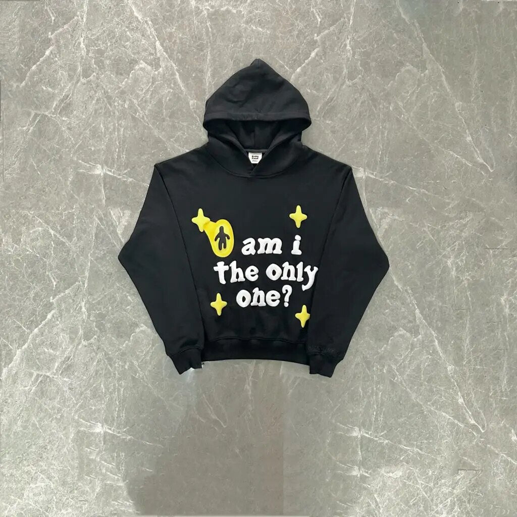 Black goth hoodie - Y2k station