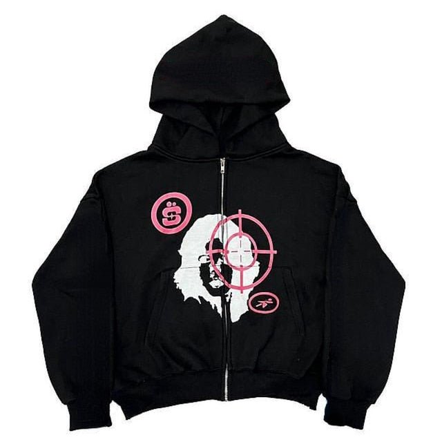 Black y2k jacket - Y2k station