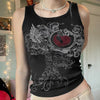 Black Y2K Tank Top - Y2k station
