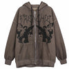 Brown y2k jacket - Y2k station