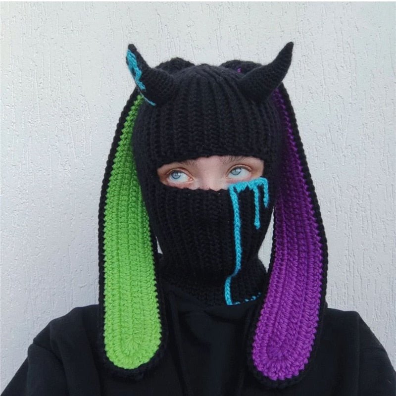 Bunny Ear Balaclava - Y2k station