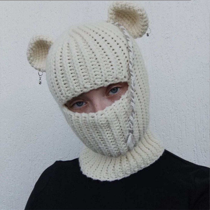 Bunny Ear Balaclava - Y2k station