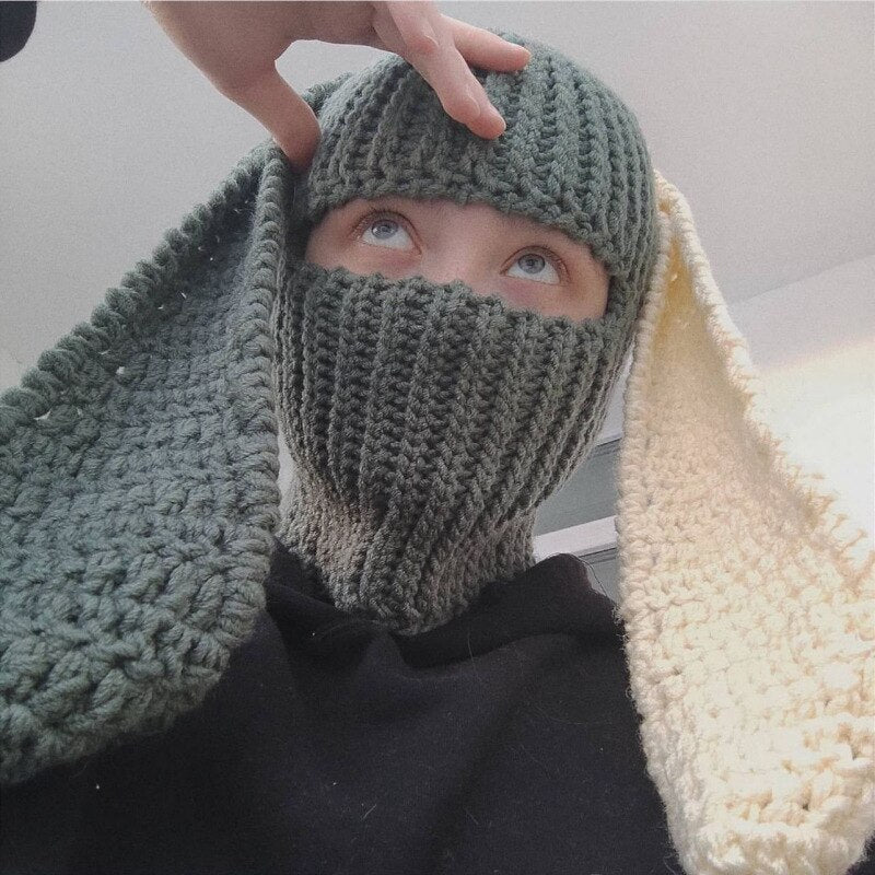 Bunny Ear Balaclava - Y2k station