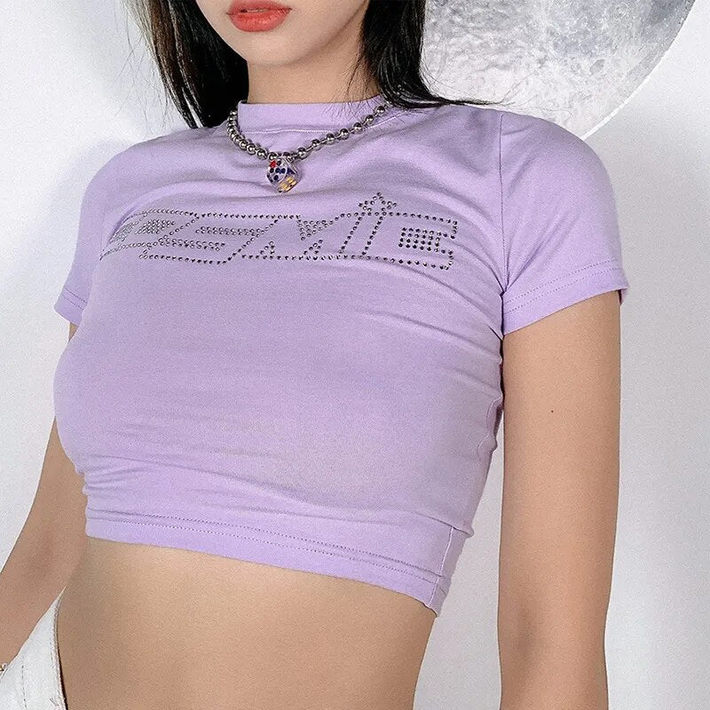 Cosmic Crop tops - Y2k station