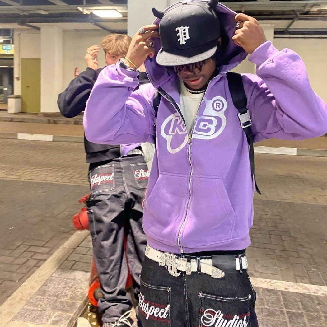 Custom Full Zip Hoodies - Y2k station