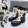 Emo black boots - Y2k station