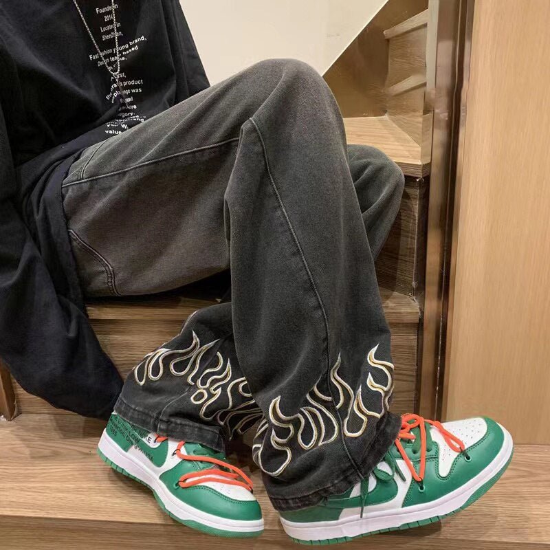 Flame Jeans - Y2k station