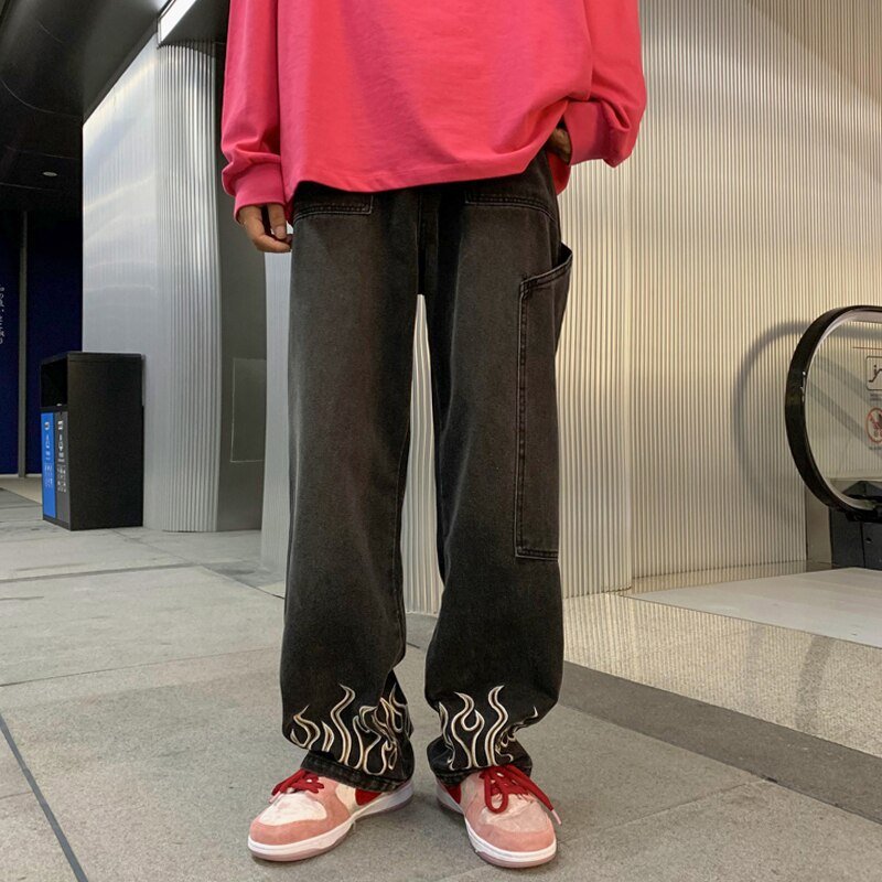 Flame Jeans - Y2k station