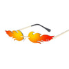 Flame Sunglasses - Y2k station