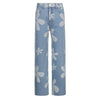 Floral Printed Jeans - Y2k station