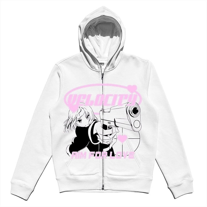 Full zip hoodie design - Y2k station