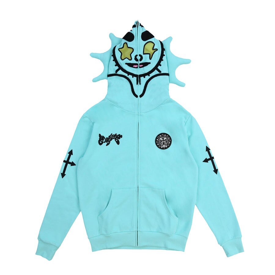 トップス glogang zip hoodie Glo Gang Full Zip Hoodie - Glo Gang Hoodie — Cosplay Street