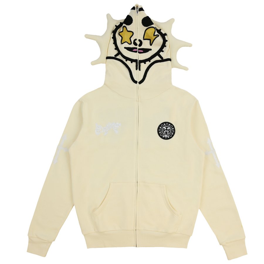 Glo gang hoodie full zip | Y2K Station - Y2k station