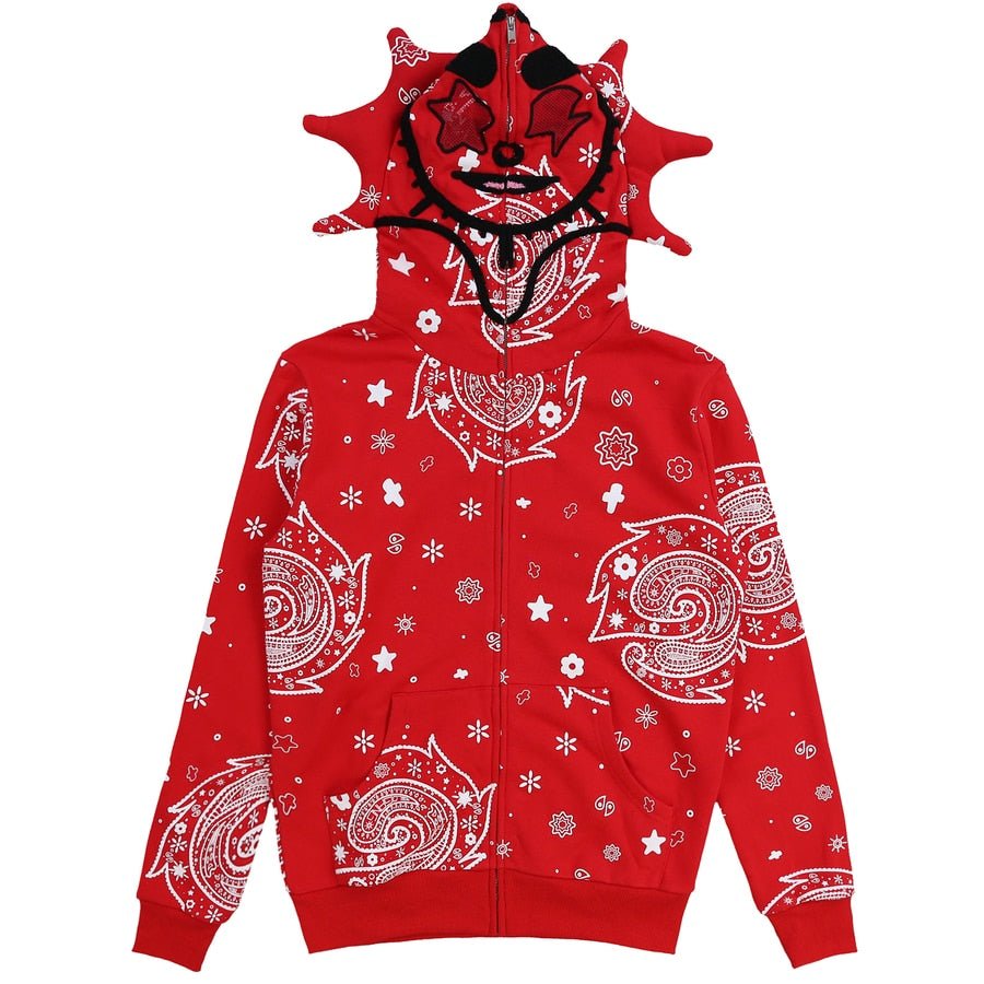 Glo gang hoodie full zip | Y2K Station - Y2k station