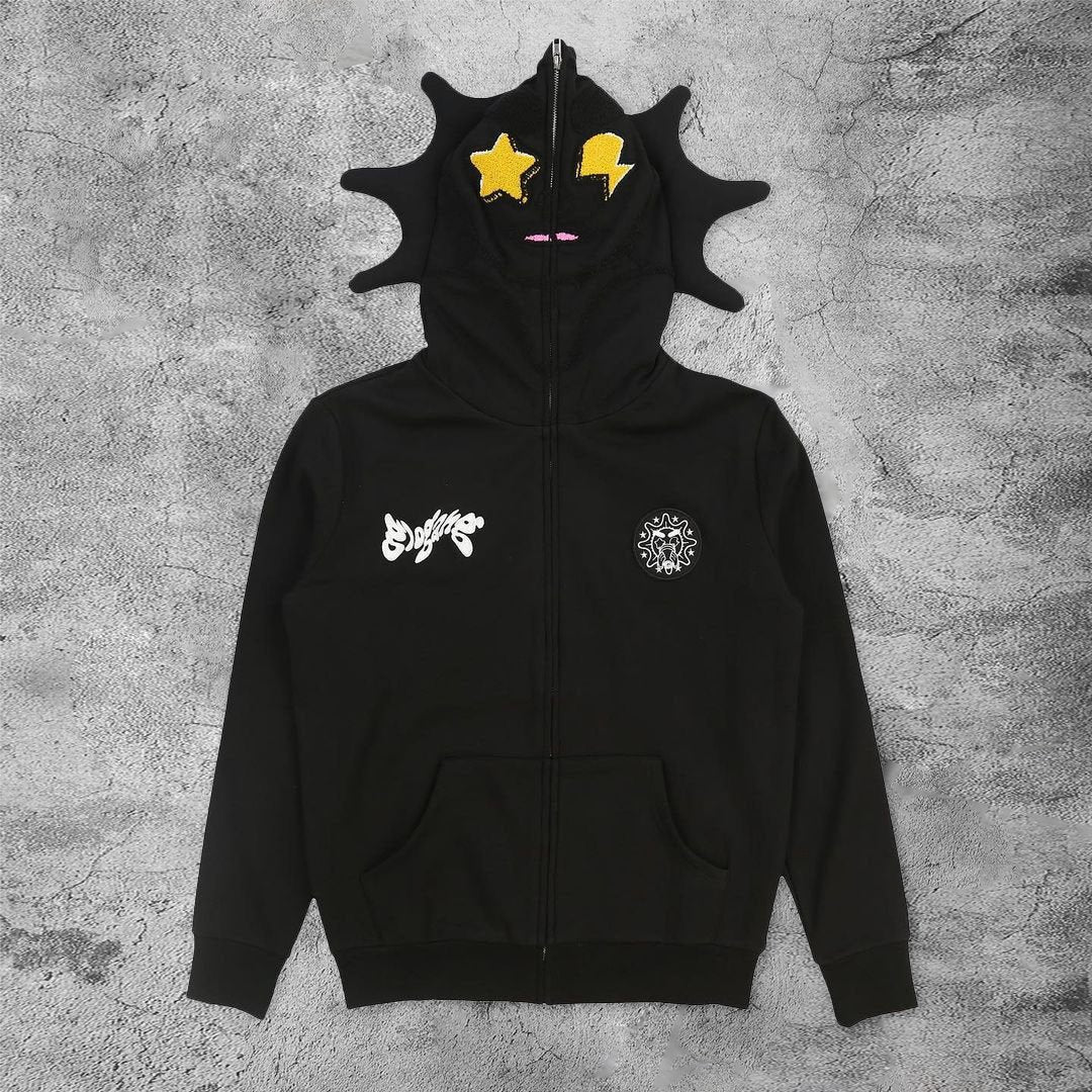 トップス glo gang glogang zip hoodie Glo Man Full Zip Hoodie (Brown)