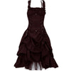 Goth lace dress - Y2k station