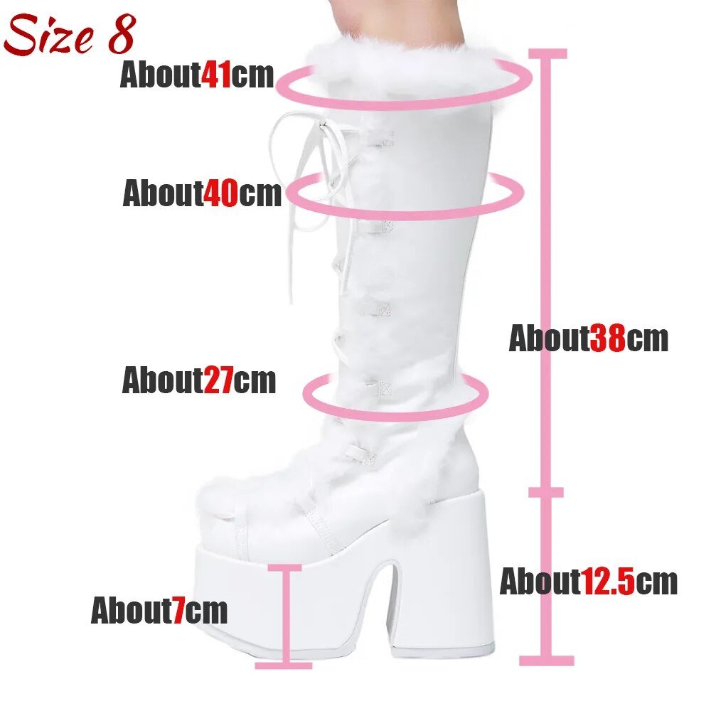 Goth platform heels - Y2k station