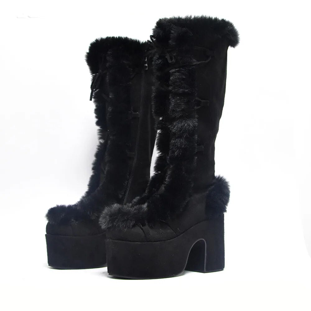 Goth platform heels - Y2k station