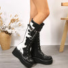 Goth punk boots - Y2k station