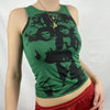 Graphic Tank Tops Y2K - Y2k station