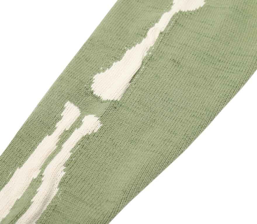 Green Skeleton Sweater - Y2k station