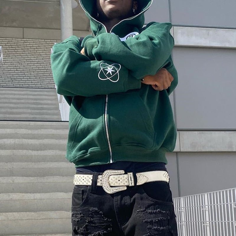 Green Y2K jacket - Y2k station