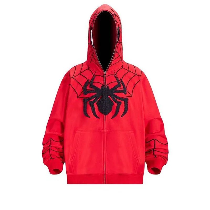 Grunge zip up hoodie - Y2k station