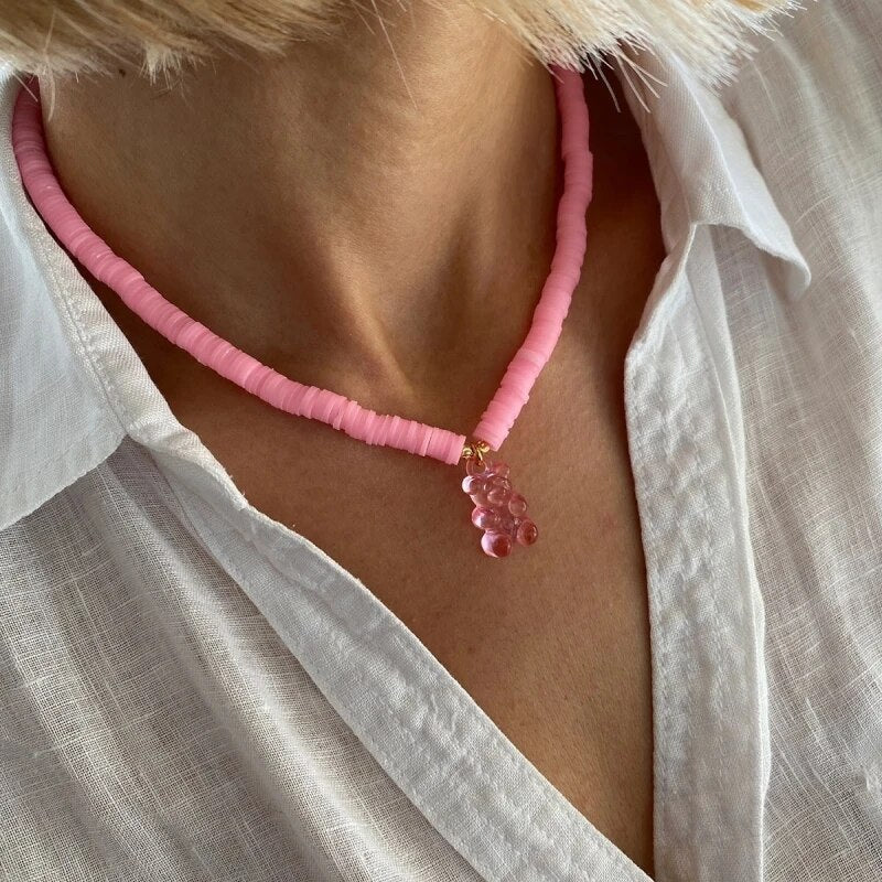 Gummy bear necklace aesthetic - Y2k station