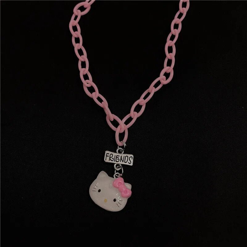 Hello kitty necklace aesthetic - Y2k station