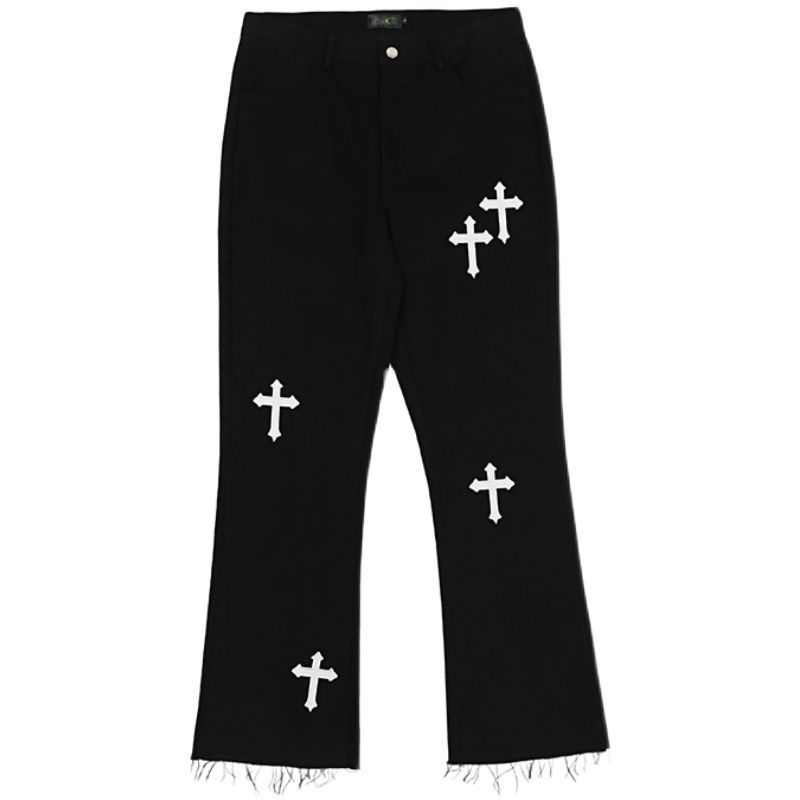 Jeans With Crosses - Y2k station