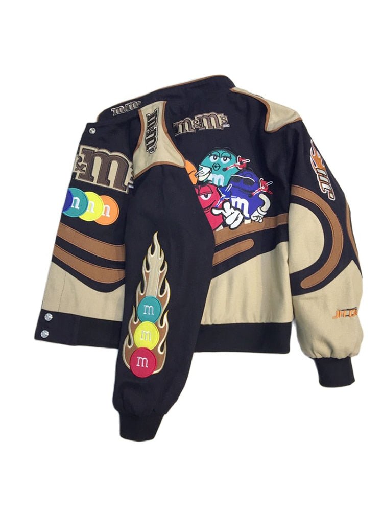 M&M race car jacket - Y2k station