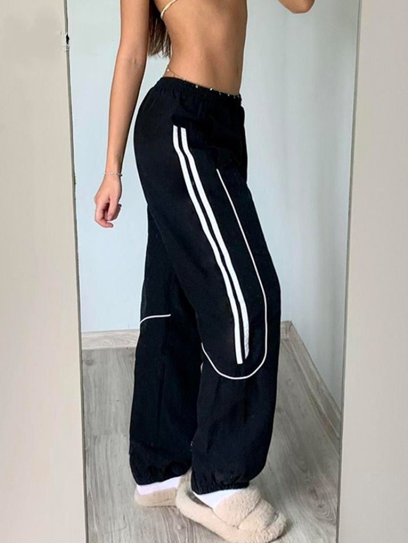 Nylon Track Pants - Y2k station