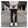 Pants With Crosses On Them - Y2k station