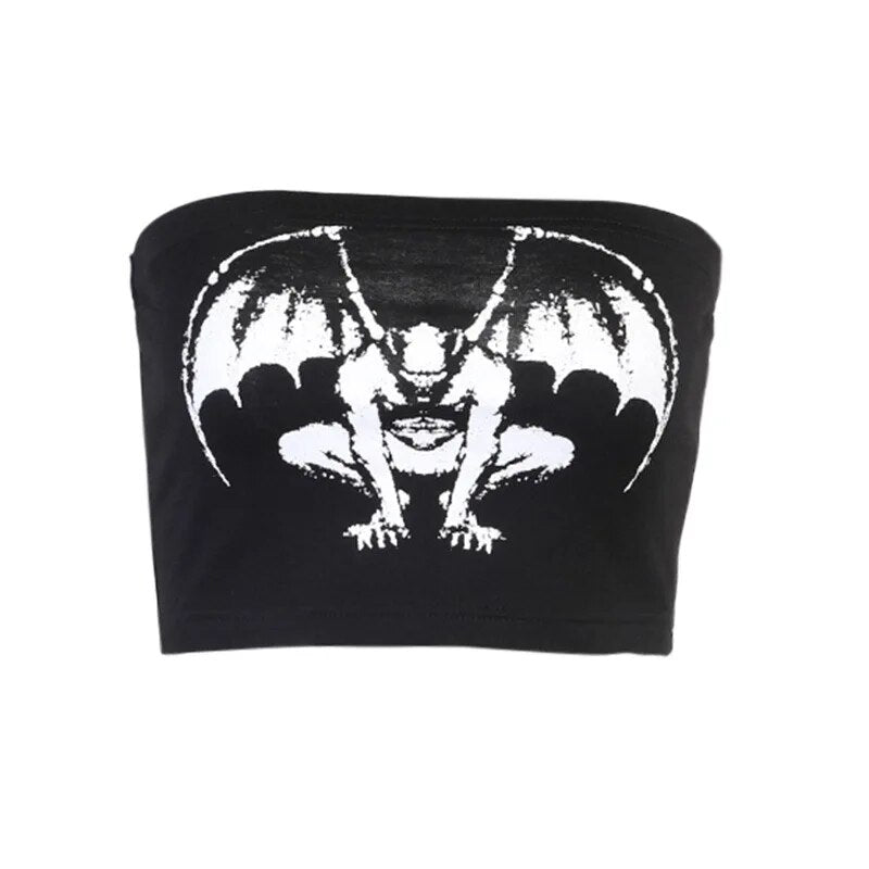 Pastel goth tank top - Y2k station