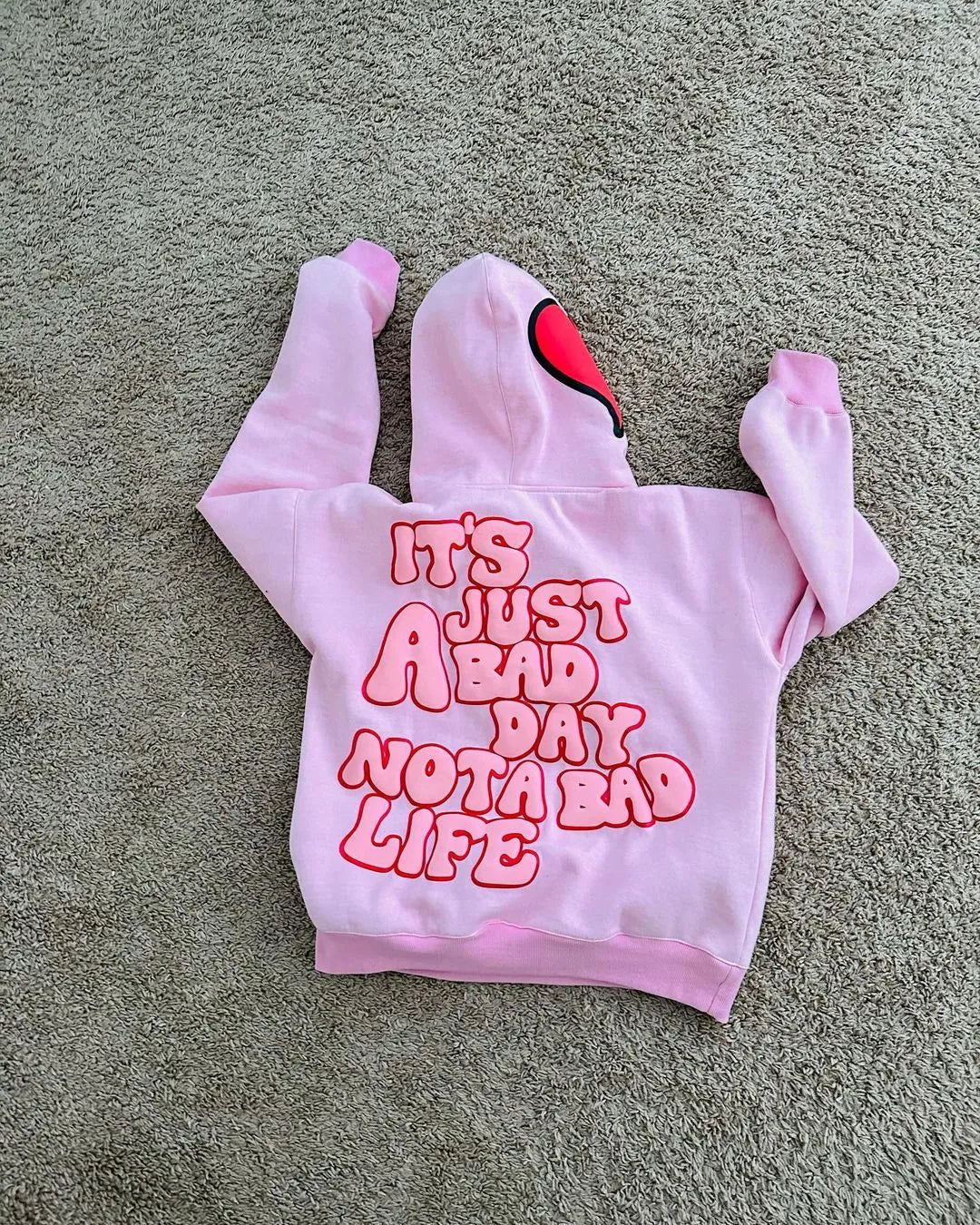 Pink y2k hoodie - Y2k station