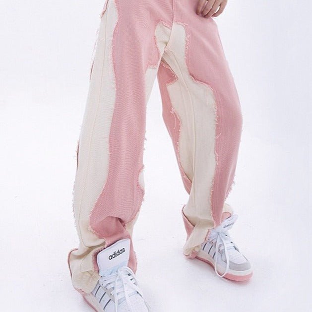 Pink Y2K pants - Y2k station