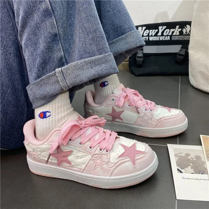 Pink y2k shoes - Y2k station
