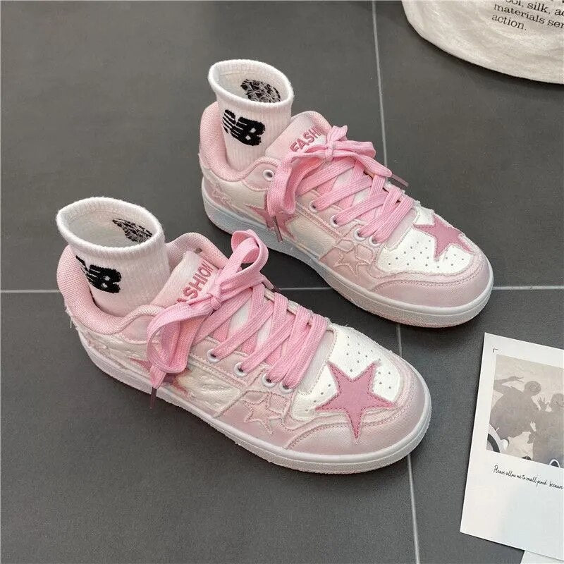 Pink y2k shoes - Y2k station