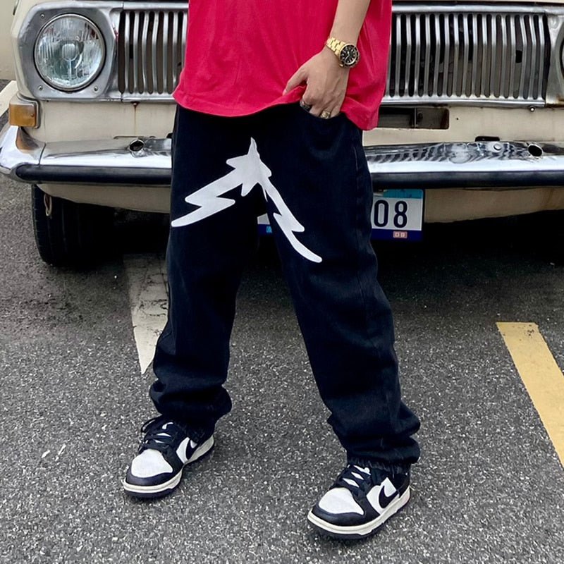 Printed Jeans - Y2k station