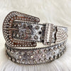 Rhinestone Silver Belt - Y2k station