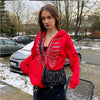 Rhinestone Skeleton Sweater - Y2k station