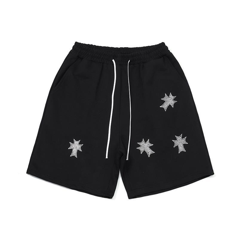 Shorts With Crosses On Them - Y2k station